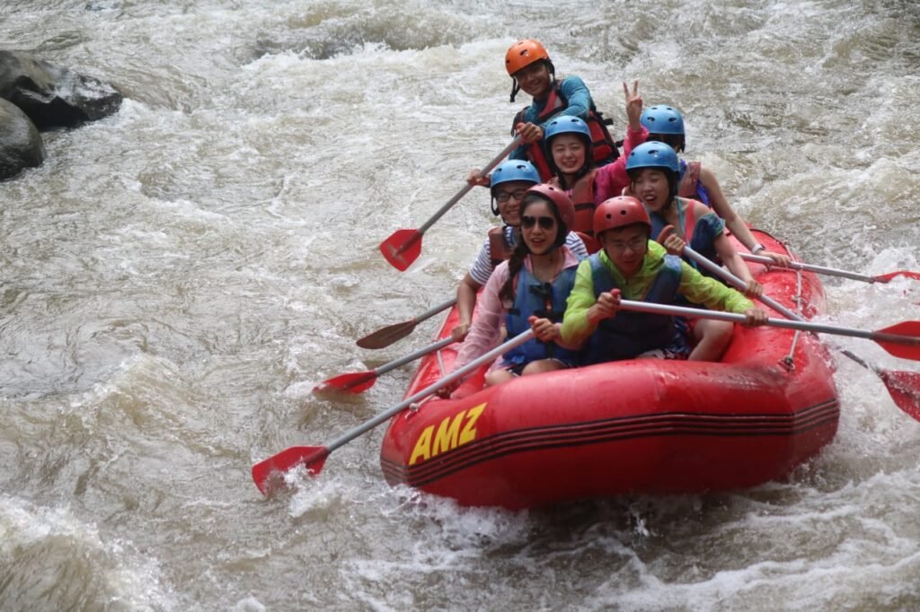 Bali river rafting