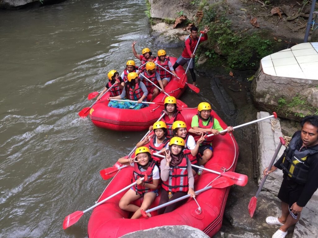 Bali river rafting
