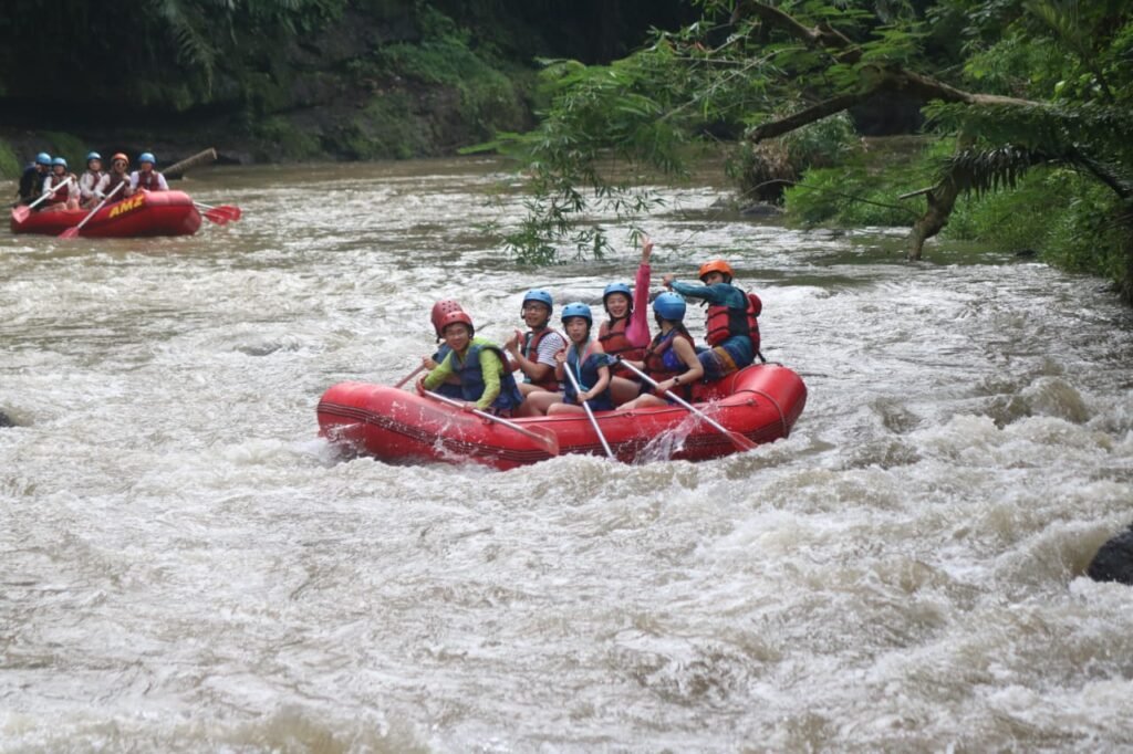 Bali river rafting