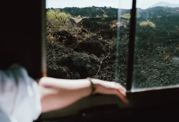 Black Lava Mount Batur