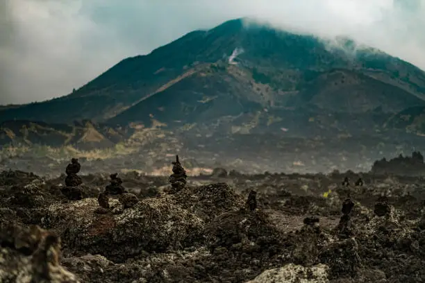 Black Lava Mount Batur