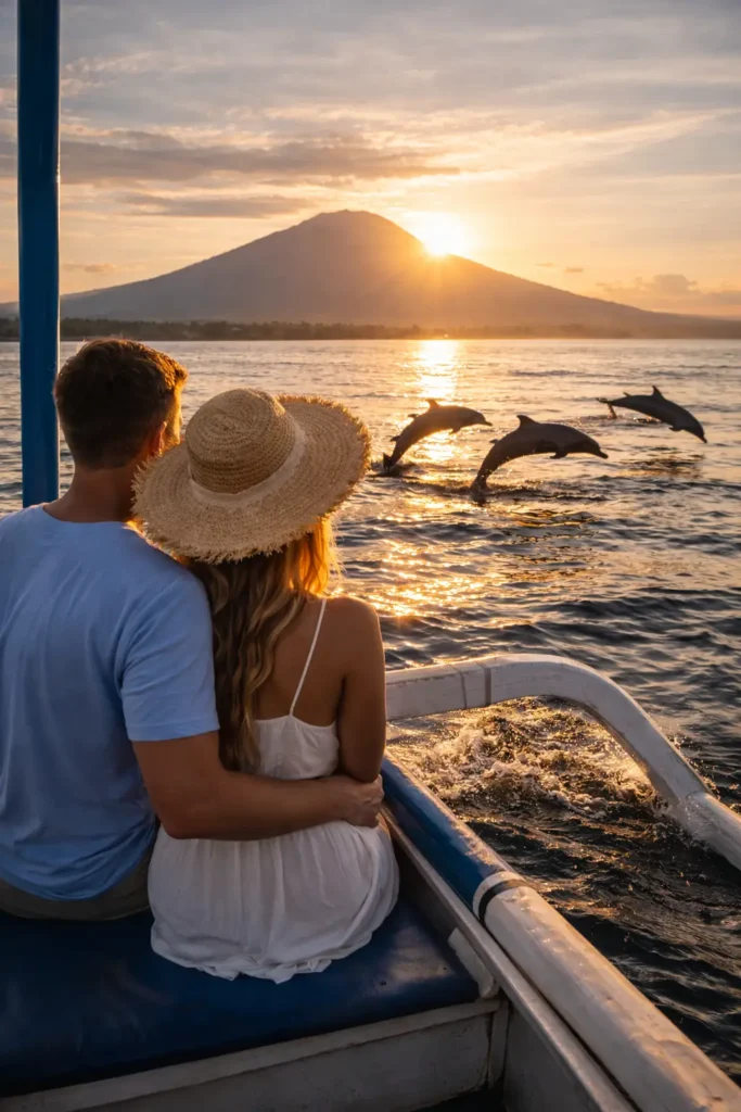 sunrise dolphin watching