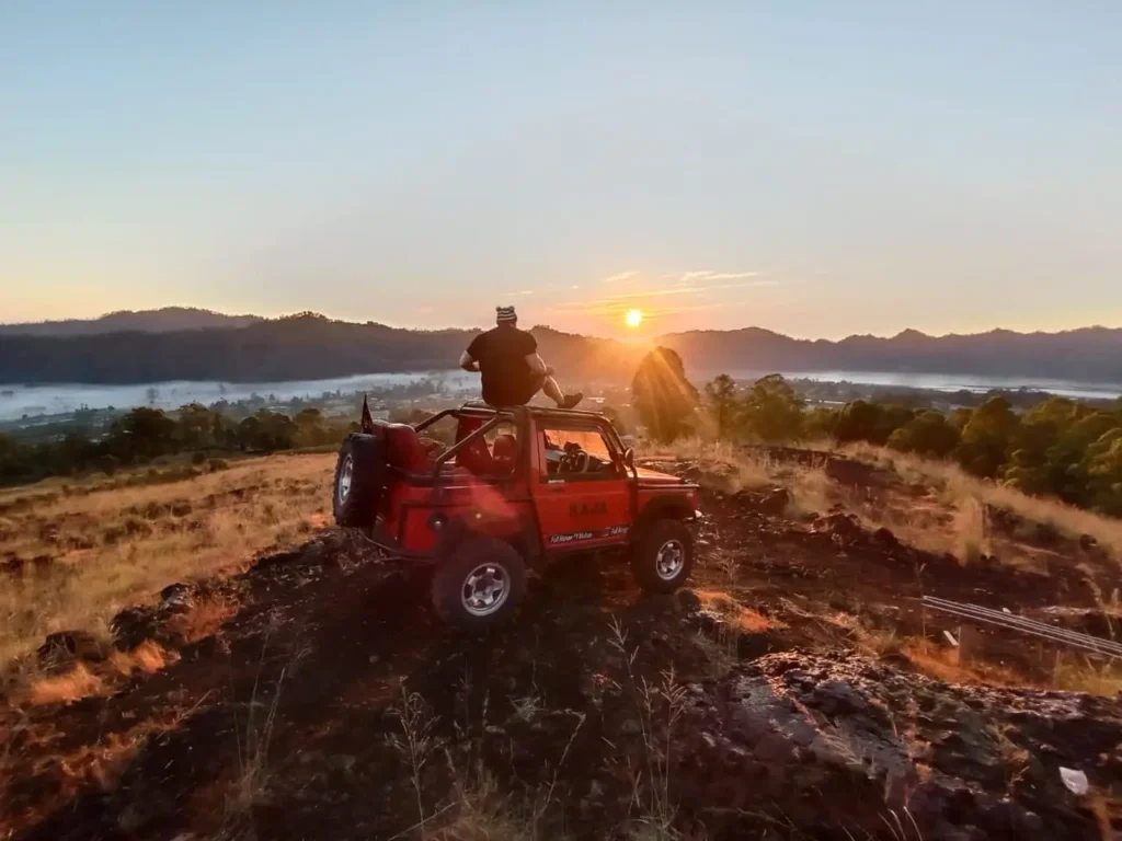 Jeep sunrise